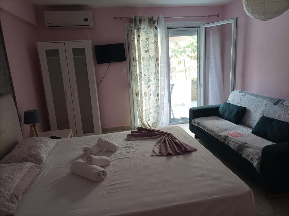 Dimitra Apartments Keramotí Kültér fotó